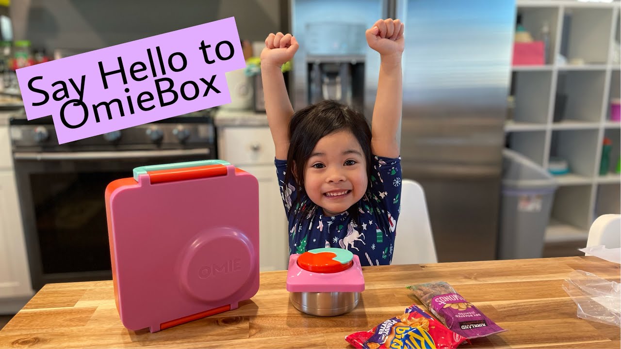 Unboxing OmieBox Insulated Bento Box for Kids | product review