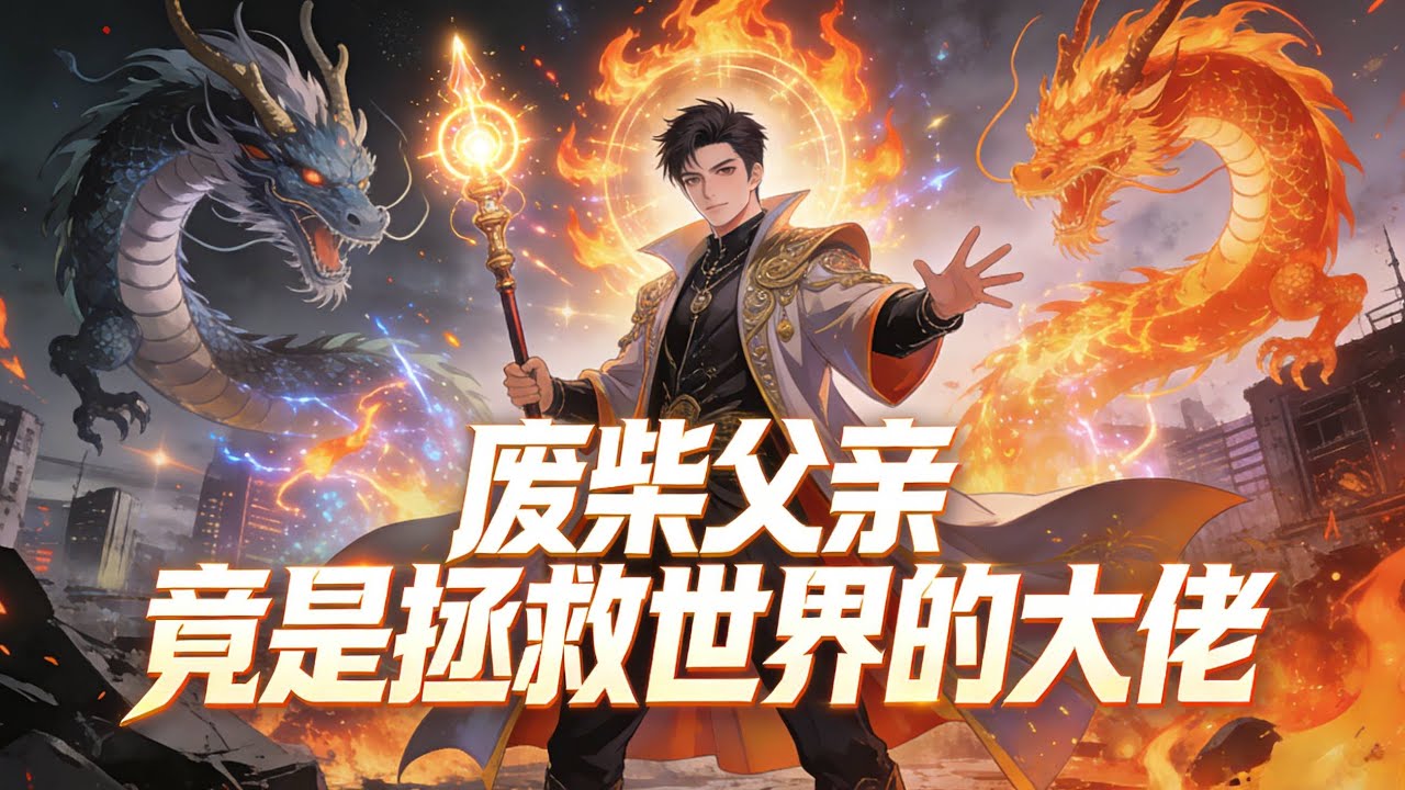 【Multi Sub】《廢柴父親，竟是拯救世界的大佬》隱藏實力，只為讓女兒平安快樂長大，卻遇到世界級危機...#漫劇 #動態漫 #AI漫劇 #動漫 #動畫