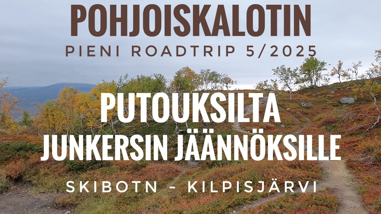 Matkailuauto | Norja | Pohjoiskalotti | Kilpisjärvi | Rovijokfossen | Junkers| Saana | Karavaanari