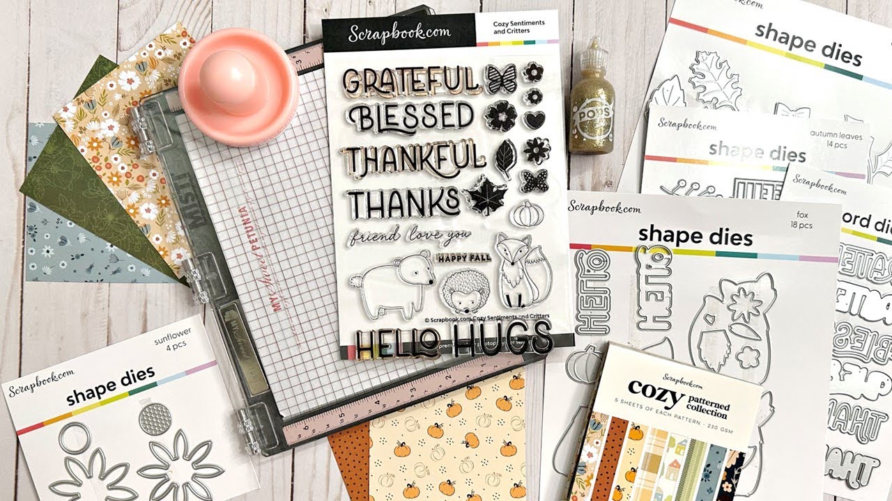 Exclusive Rose Quartz MISTI | Scrapbook.com | Cozy Collection