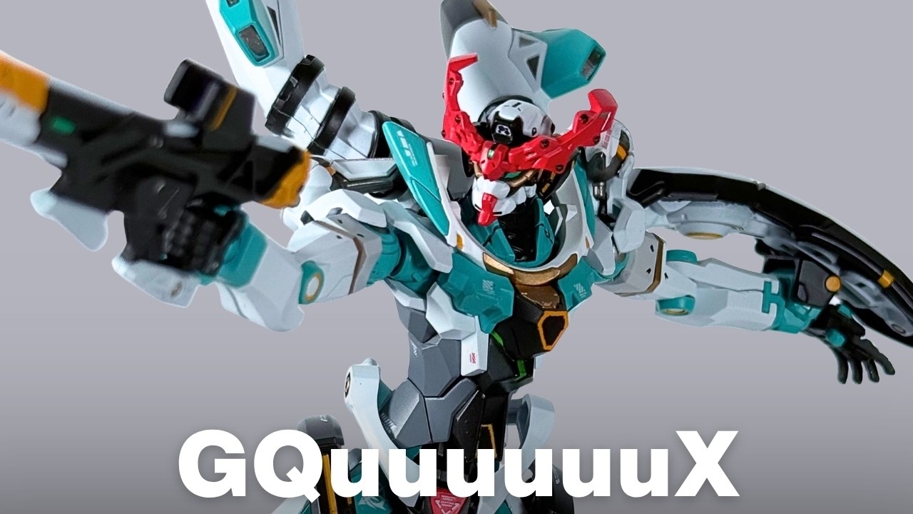 Gunpla Build｜HG 1/144 GQuuuuuuX（Matchu Color）