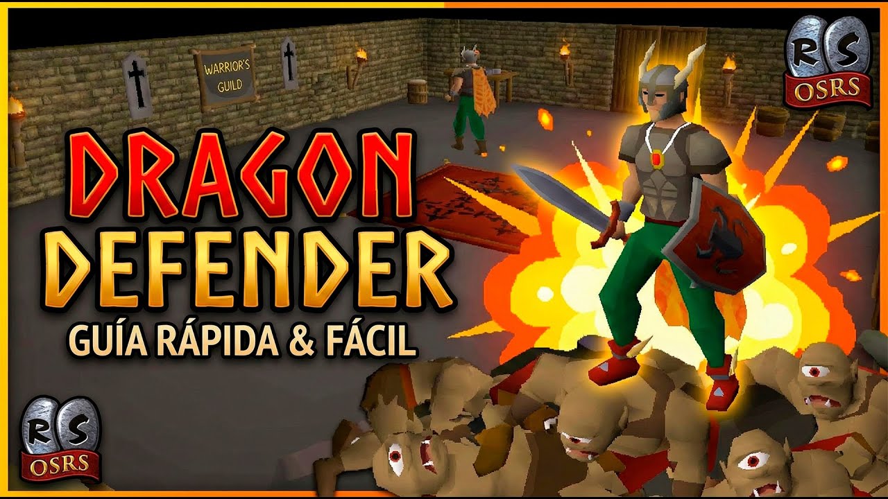 ¡Deja de Perder Tiempo! Consigue el DRAGON DEFENDER Ya (OSRS Guía)