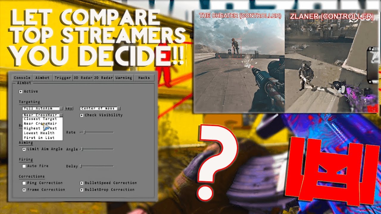 HOW TO COMPARE SUS TOP STREAMERS CLIPS WITH A CHEATERS CLIPS!!