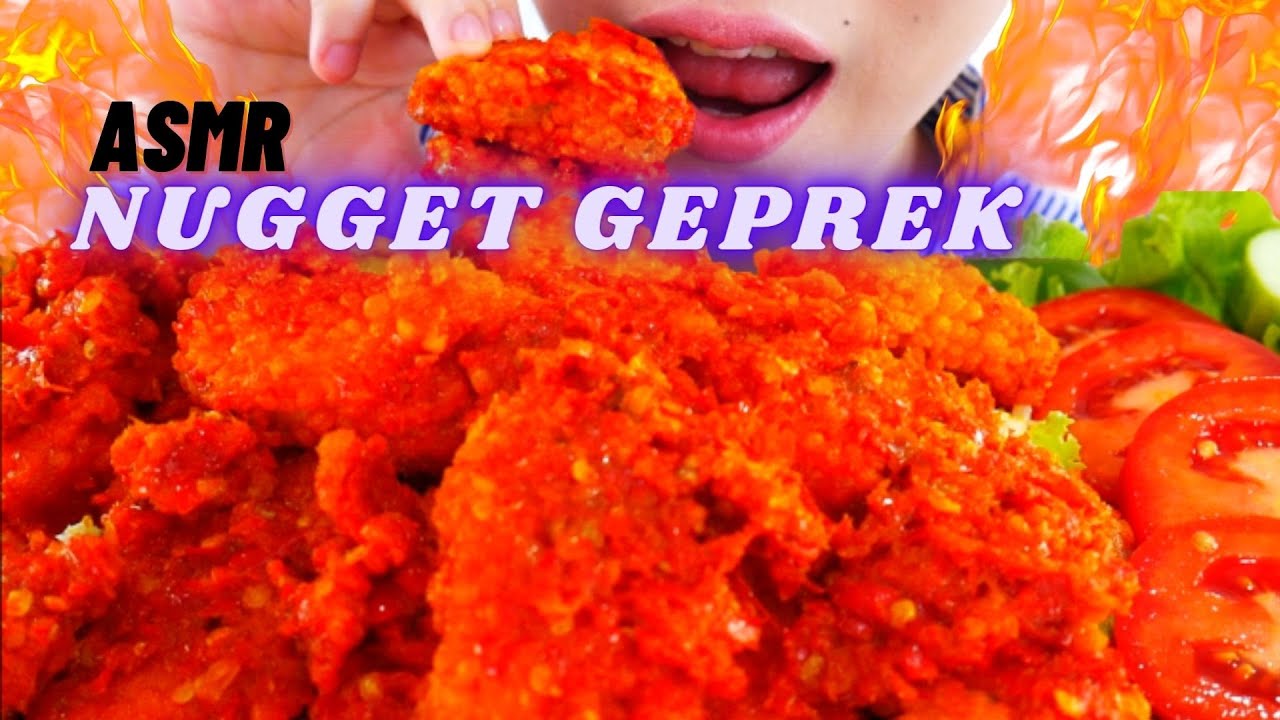 NUGGET TERENAK NO DEBAT NO KECOT!🤤👍 ASMR NUGGET GEPREK KANZLER SUPER DUPER PEDES!!💥🚩