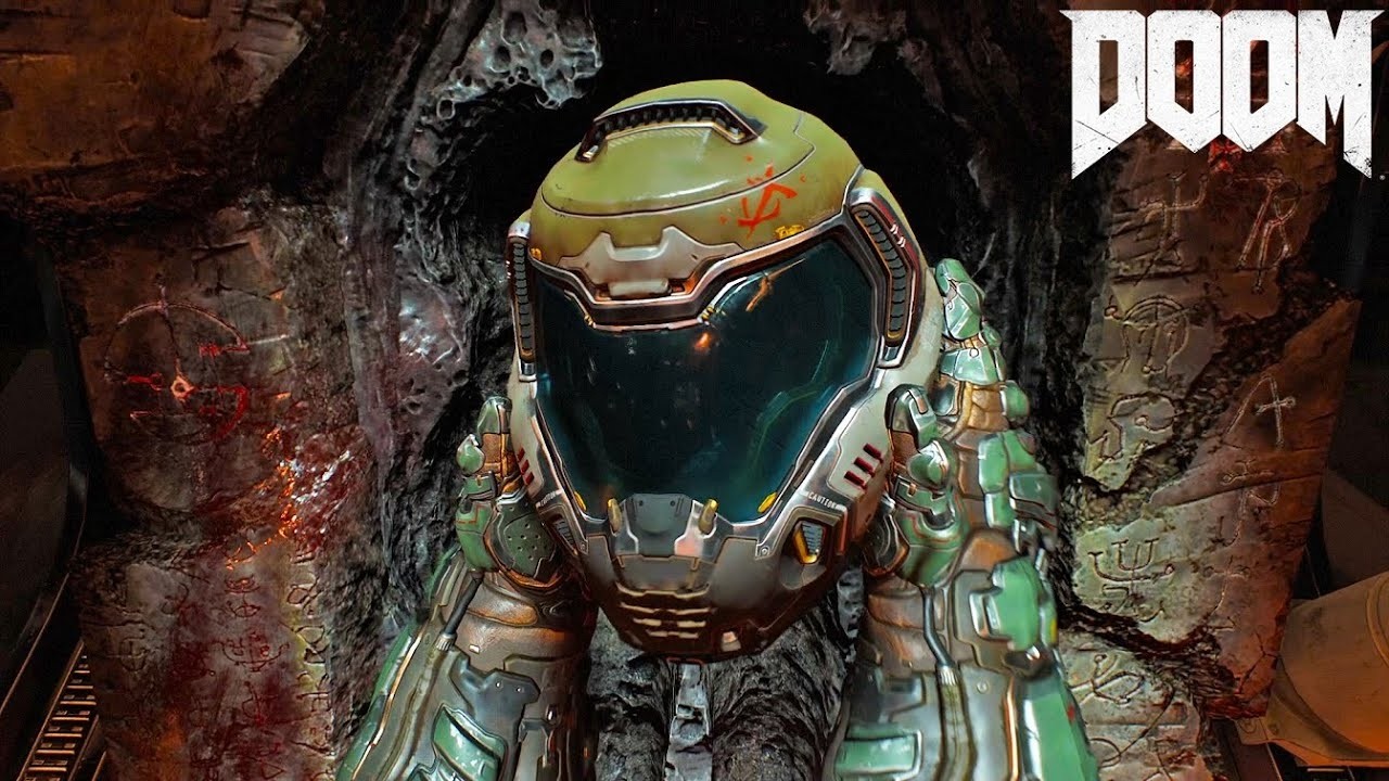 Покарал демонов и утонул в лаве! Прохождение Doom (2016 года) 1-серия