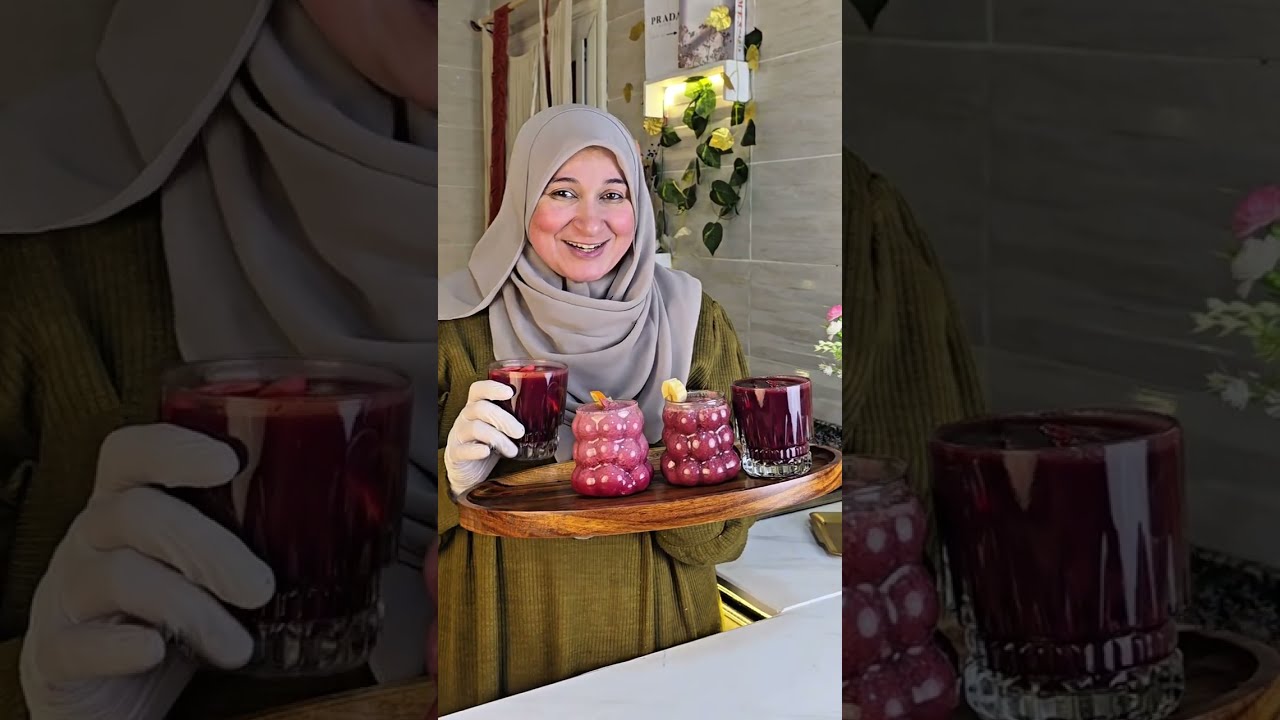 حصري❗️عصير الكركديه الصحي بدون سكر 👌ومع ٣ عصاير صحية بنكهات فاخرة من الكركديه 👌أحلى وصفة عصاير صحية💯