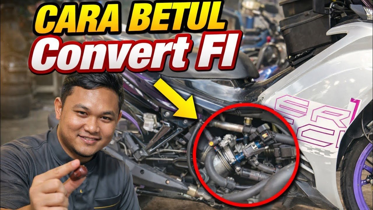Cara Aku Convert Fuel Injection (Fi) Dengan Betul