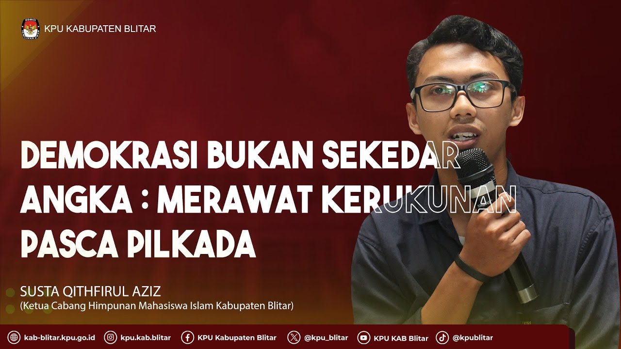 PODCAST EPS. 24 Demokrasi Bukan Sekedar Angka : Merawat Kerukunan Pasca Pilkada