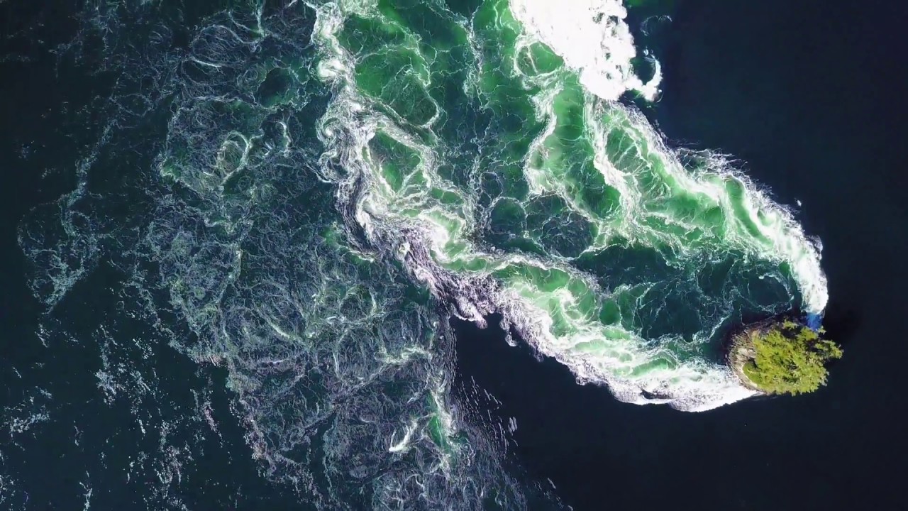 Fastest Tidal Rapids on Earth - Nakwakto Rapids