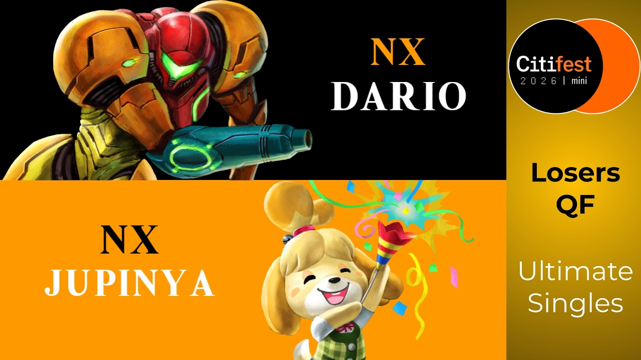 NX | Darío (Samus) vs. NX | Jupinya (Isabelle) [Losers QF, Citifest Mini, Ultimate Singles]