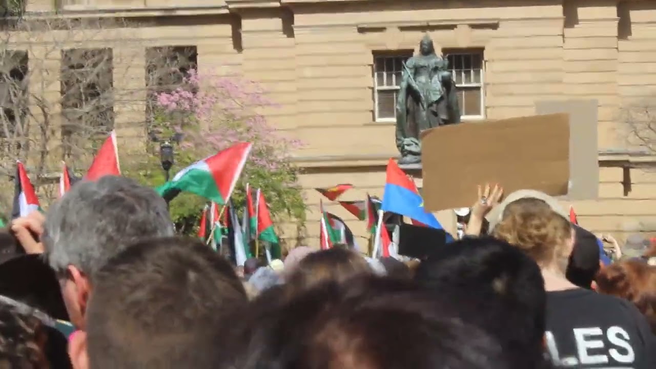 Brisbane Pro-FAKESTINE RALLY Sunday August 24th 2025: FREE FREE FREE THE WORLD FROM FAKESTINE!!