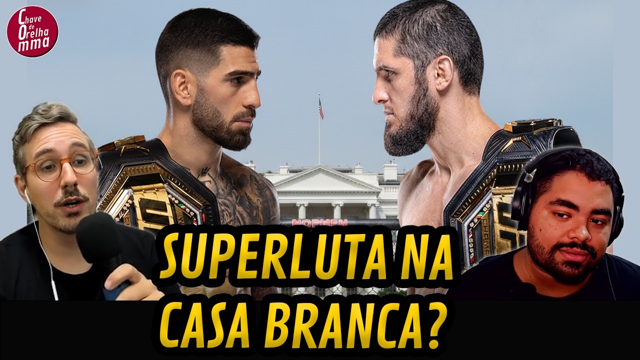 MAKHACHEV X TOPURIA NO UFC DA CASA BRANCA?