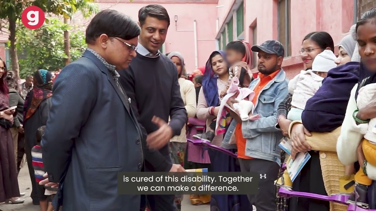 Join clubfoot survivor Kunal in providing life-changing treatment to kids born with the disability
