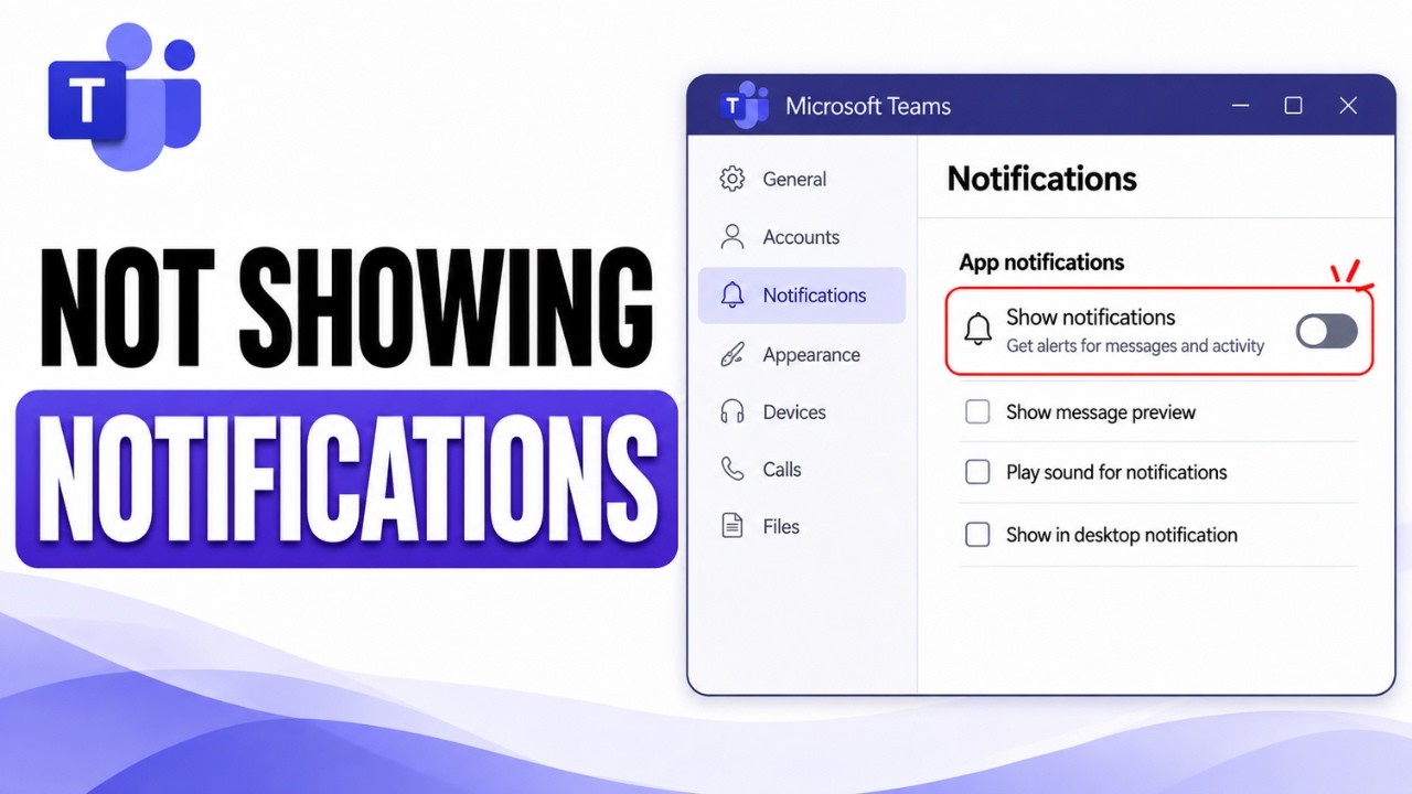 How To Fix Microsoft Teams App Not Showing Notifications [2026 Full Guide]