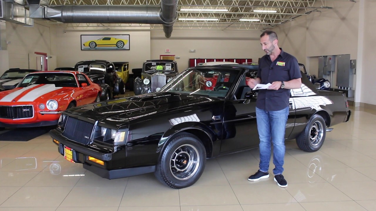 1987 Buick Grand National 38,406 for sale with test drive, driving sounds, and walk through video