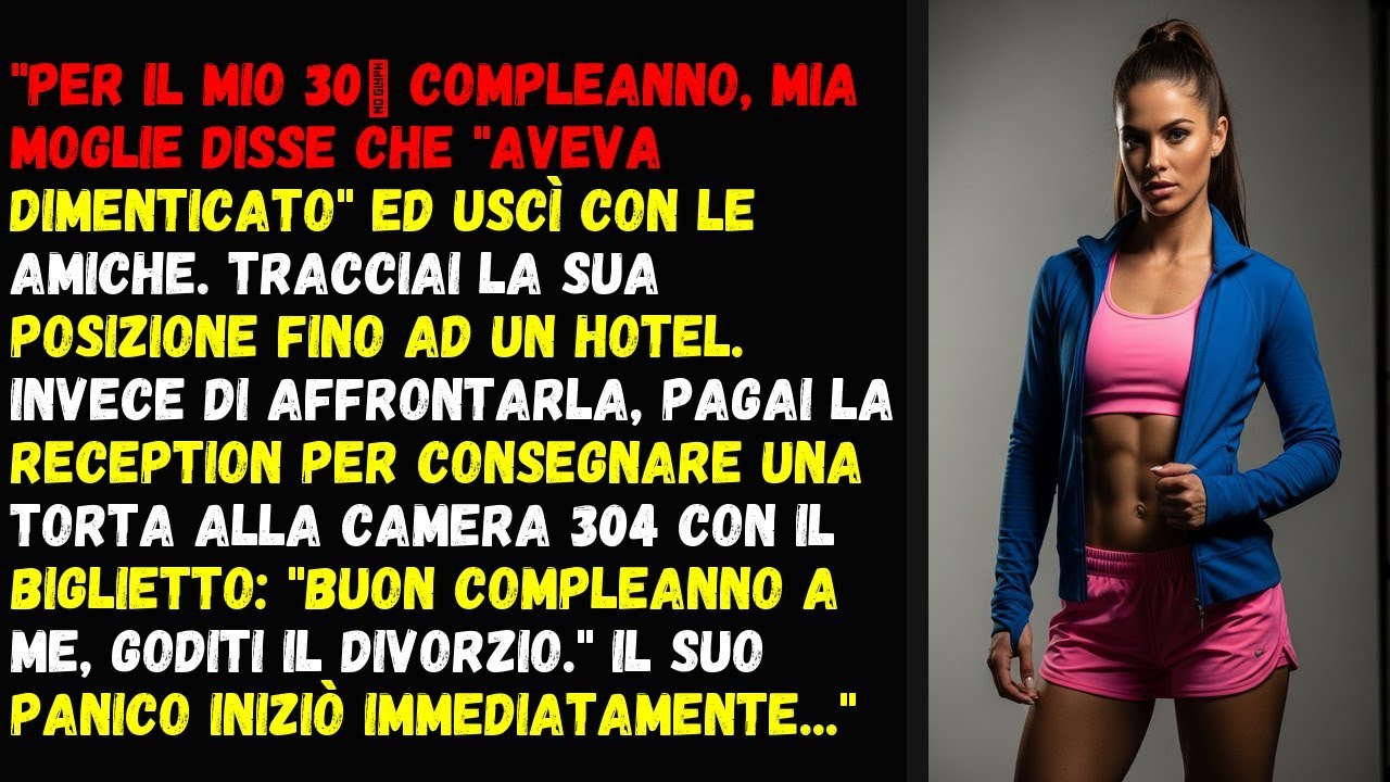 "Per Il Mio 30° Compleanno, Mia Moglie Disse Che "Aveva Dimenticato" Ed Uscì Con