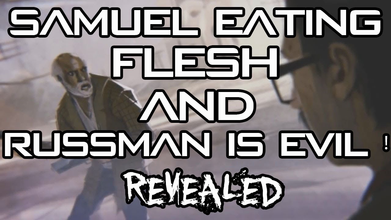 Black Ops 2 Zombies - Samuel eating FLESH (Picture) and Russman is Evil ? (WORTH IT)