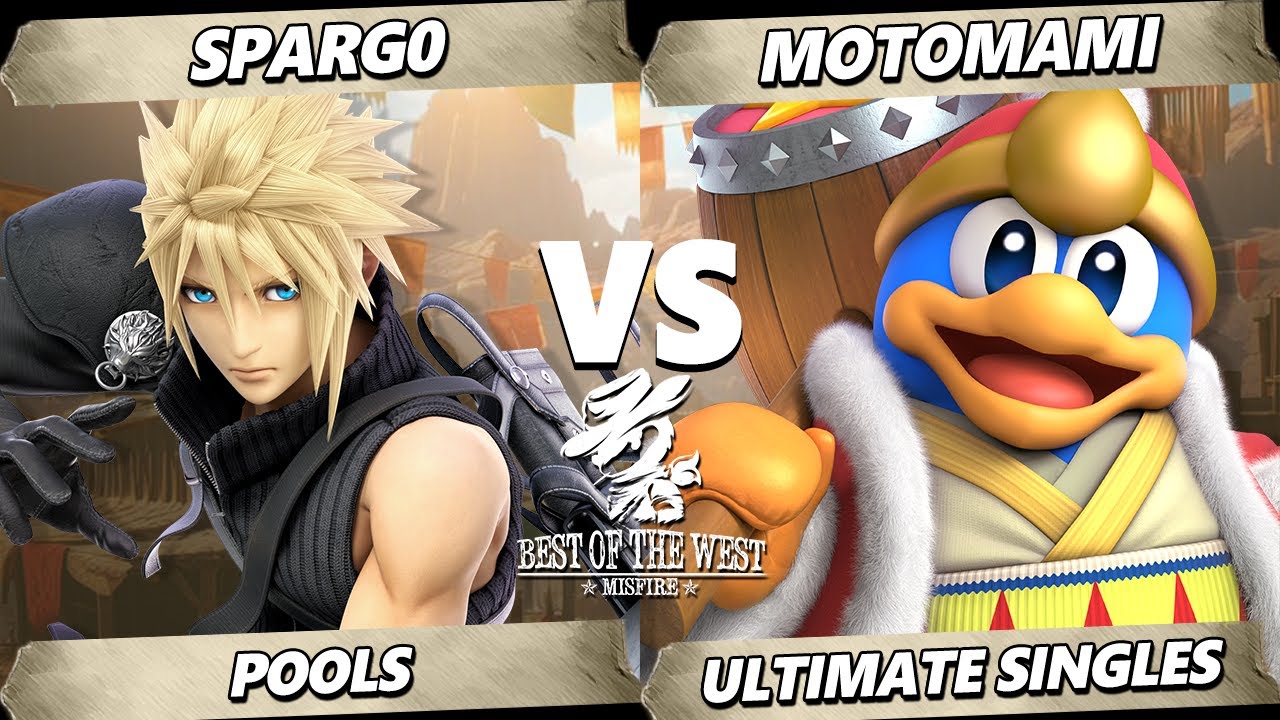 Best of the West II - Spargo (Cloud) Vs. Motomami (Dedede) Smash Ultimate - SSBU