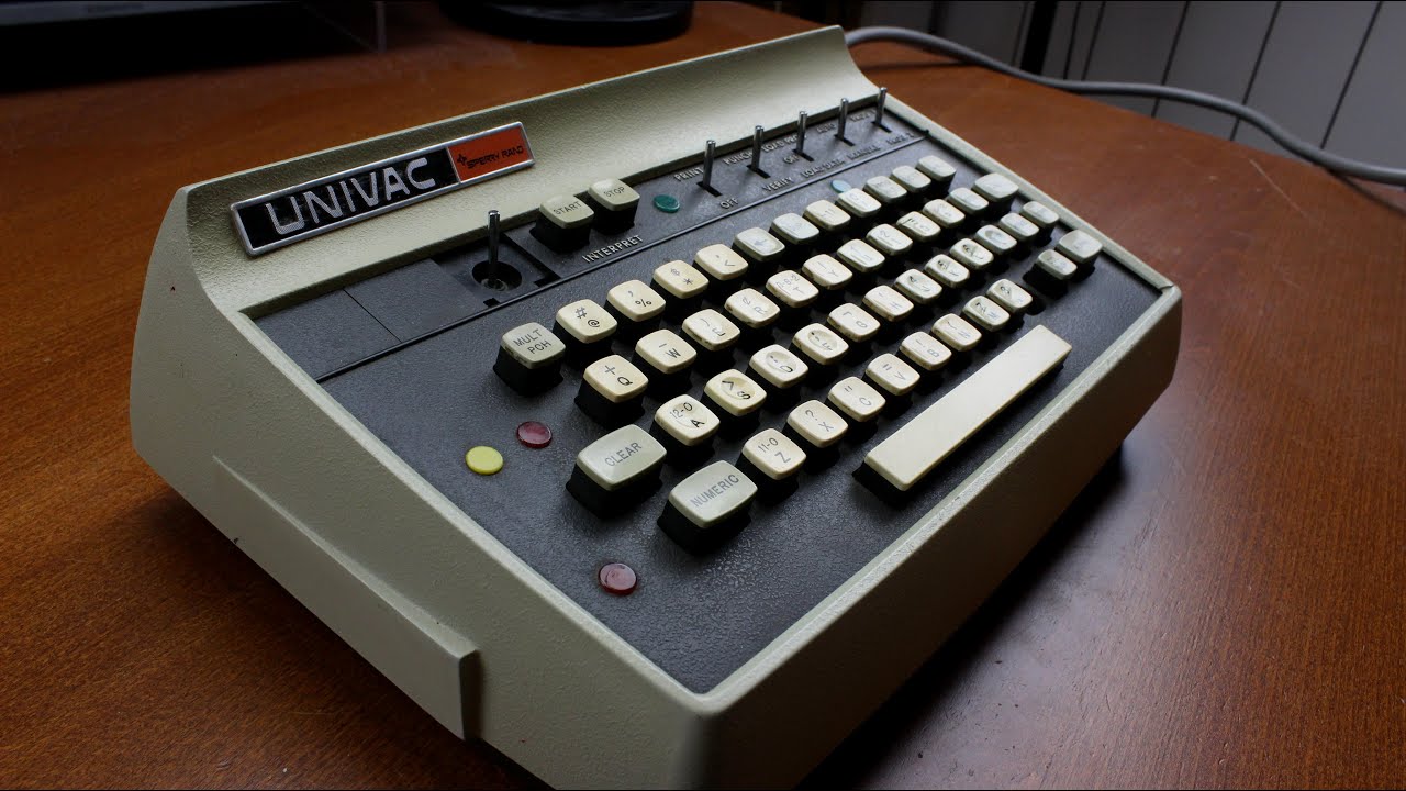 Univac 1710 keyboard review (Micro Switch microswitch switches 