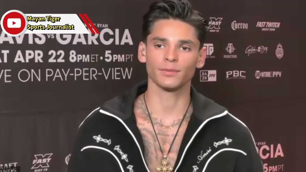 Ryan García talks about his dark moments, depression and how not even his mom could helped him.