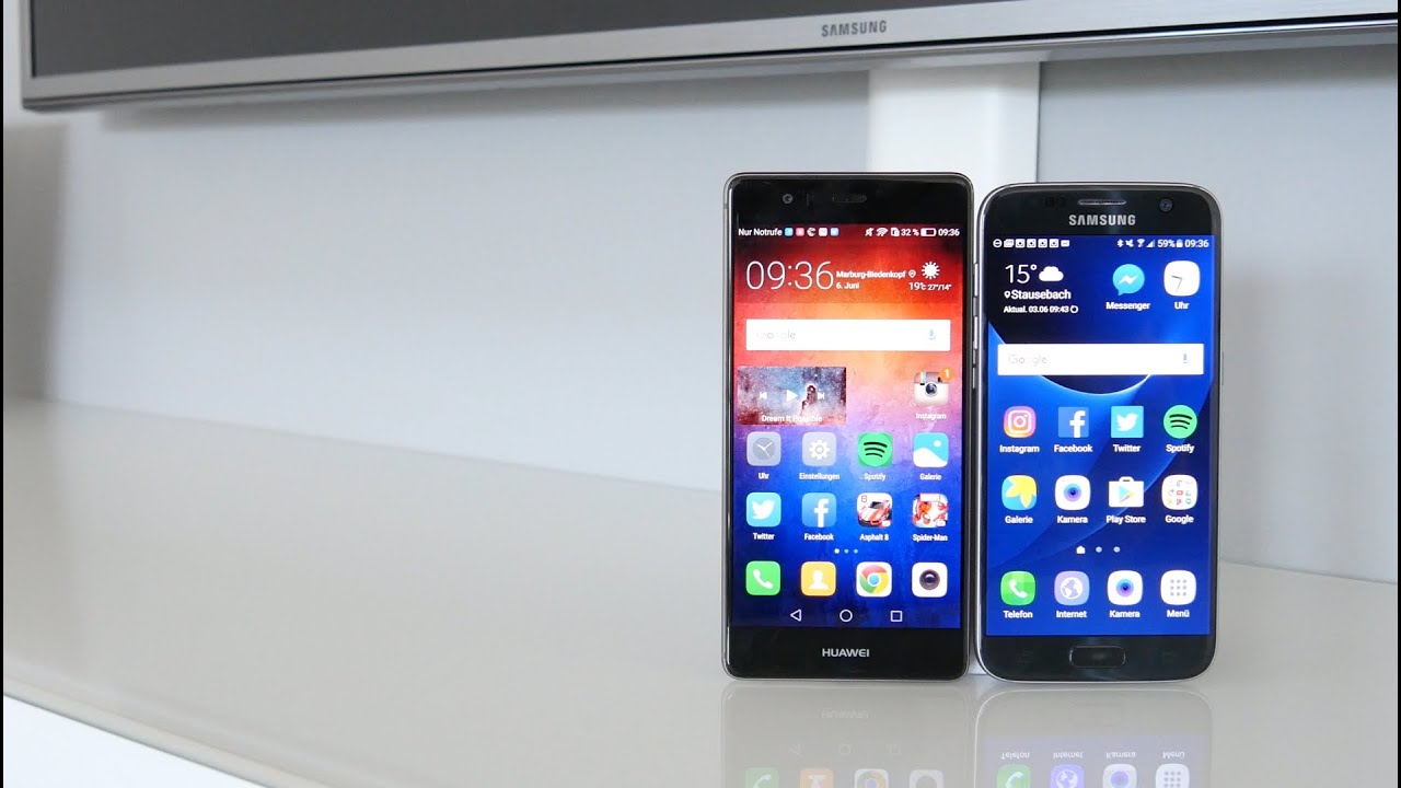 Test: Samsung Galaxy S7 vs. Huawei P9 im Vergleich | deutsch