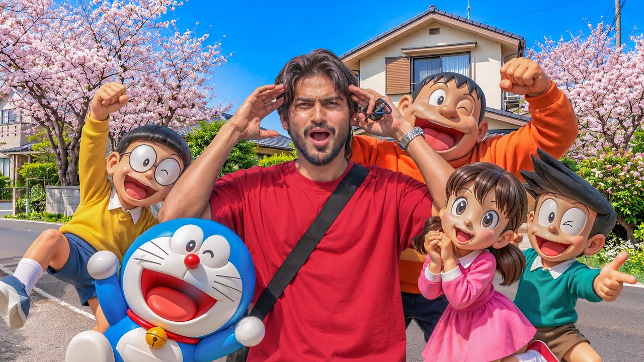 I Found DORAEMON'S Village In Real Life! 😱