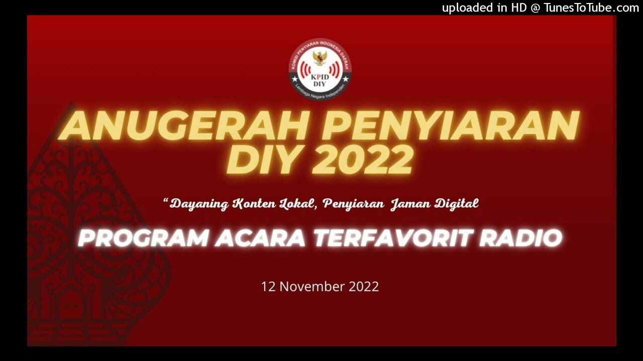 MQ FM_Sapa Anak Indonesia Menjadi Jagoan Di Era Pandemi ACARA TERFAVORIT ANUGERAH PENYIARAN DIY 2022