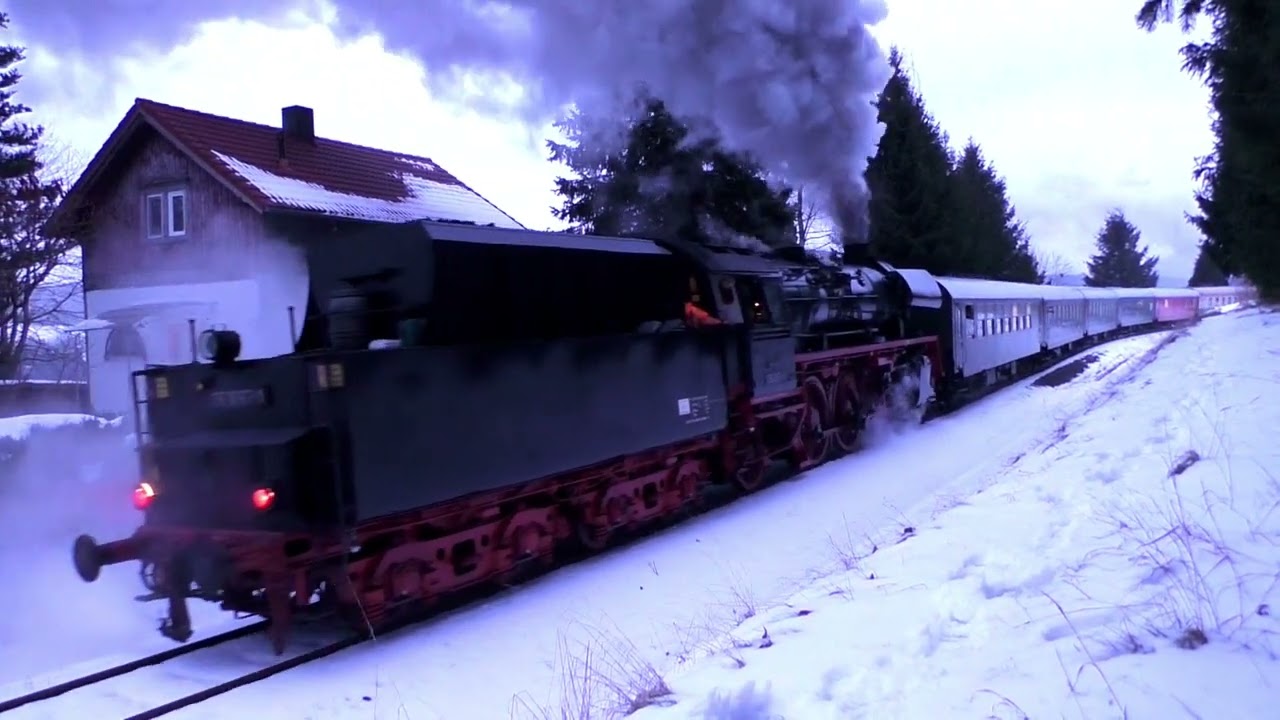 LDC Cottbus im winterlichen Erzgebirge mit 503648 und 35 1097