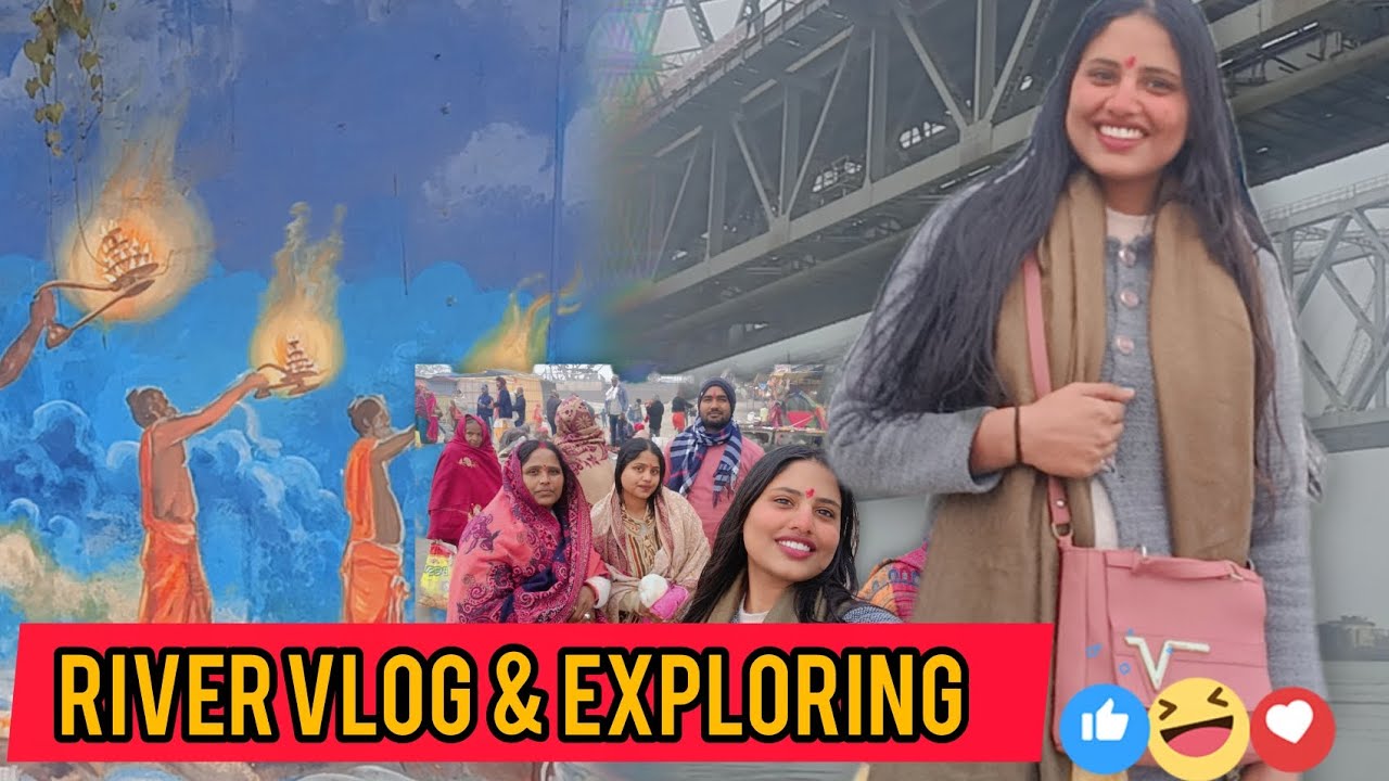 Simaria Ghat | Peaceful River Vlog with Family | Bihar Travel🌊✨#trending #ytshorts 