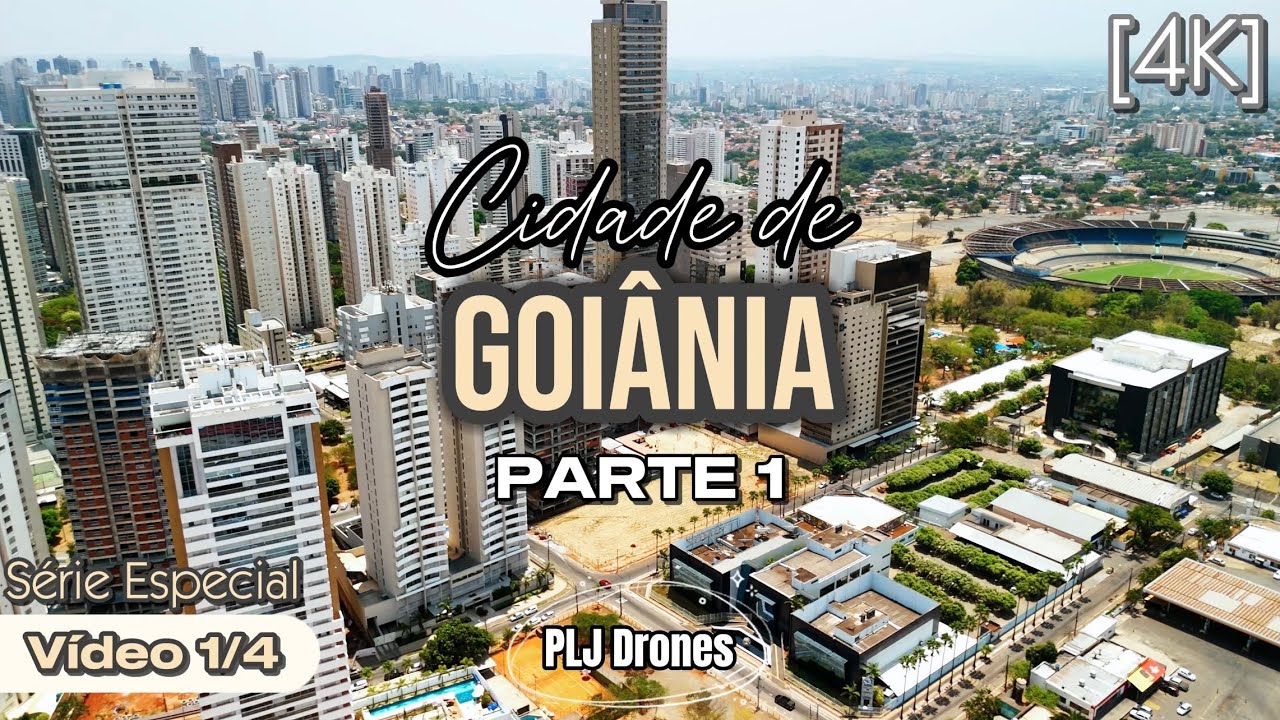 197 - 4K - Drone - Goiânia Parte 1 #drone #goiânia #goiania #goiás #cidades #cidadesbrasileiras #dji