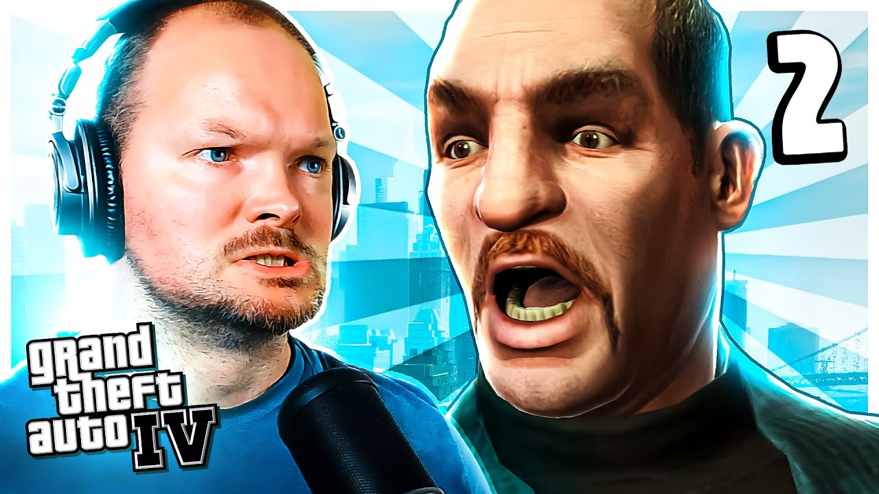 GTA IV | Blind Let's Play [ Part 2 ] - A Big Mouth Pr*ck!