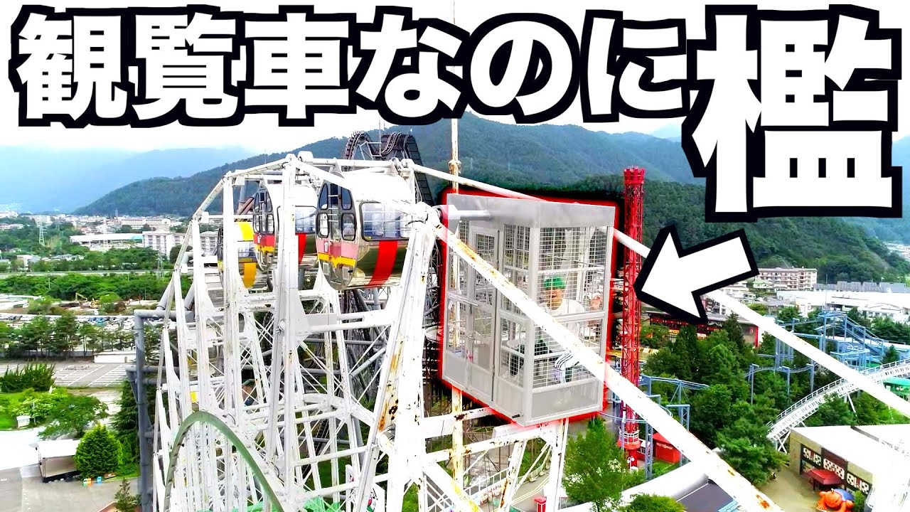 1人だけ乗ってる観覧車が檻になってるドッキリwwwwwww