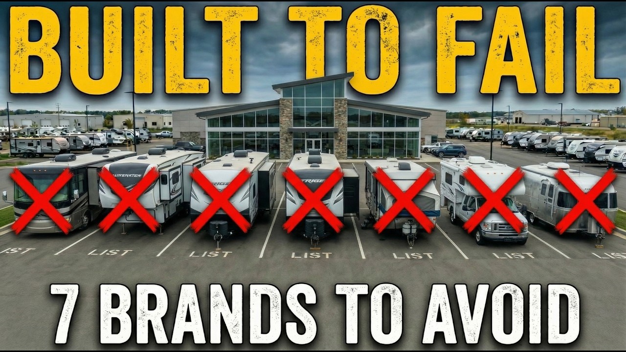 7 Travel Trailer Brands That Will FAIL You In 2 Years (The 