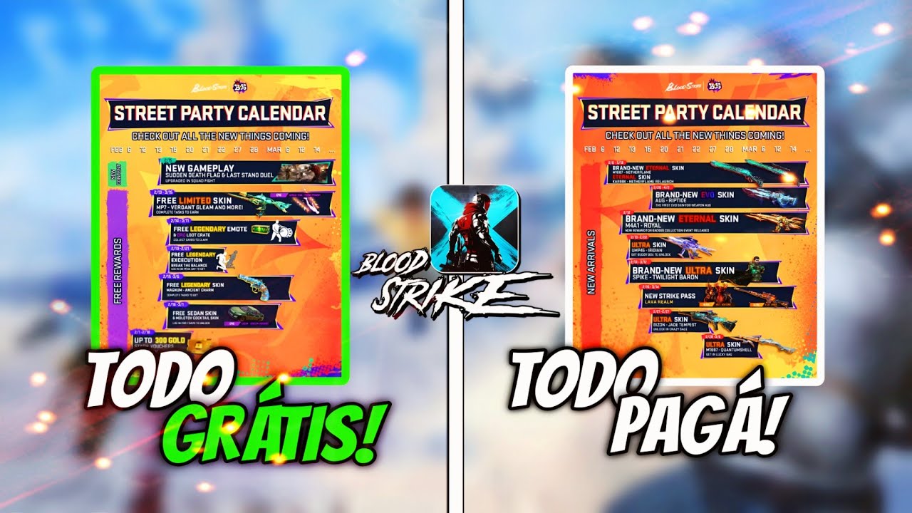 TODO LO GRATIS DE BLOODSTRIKE! Calendario de Recompensas y Nuevos Contenidos 🎁