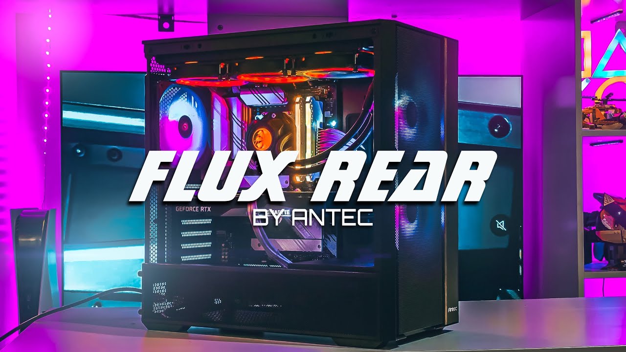 Το Νέο Antec Flux Rear είναι ΤΟΣΟ καλό; | PC Build Vlog | GS official