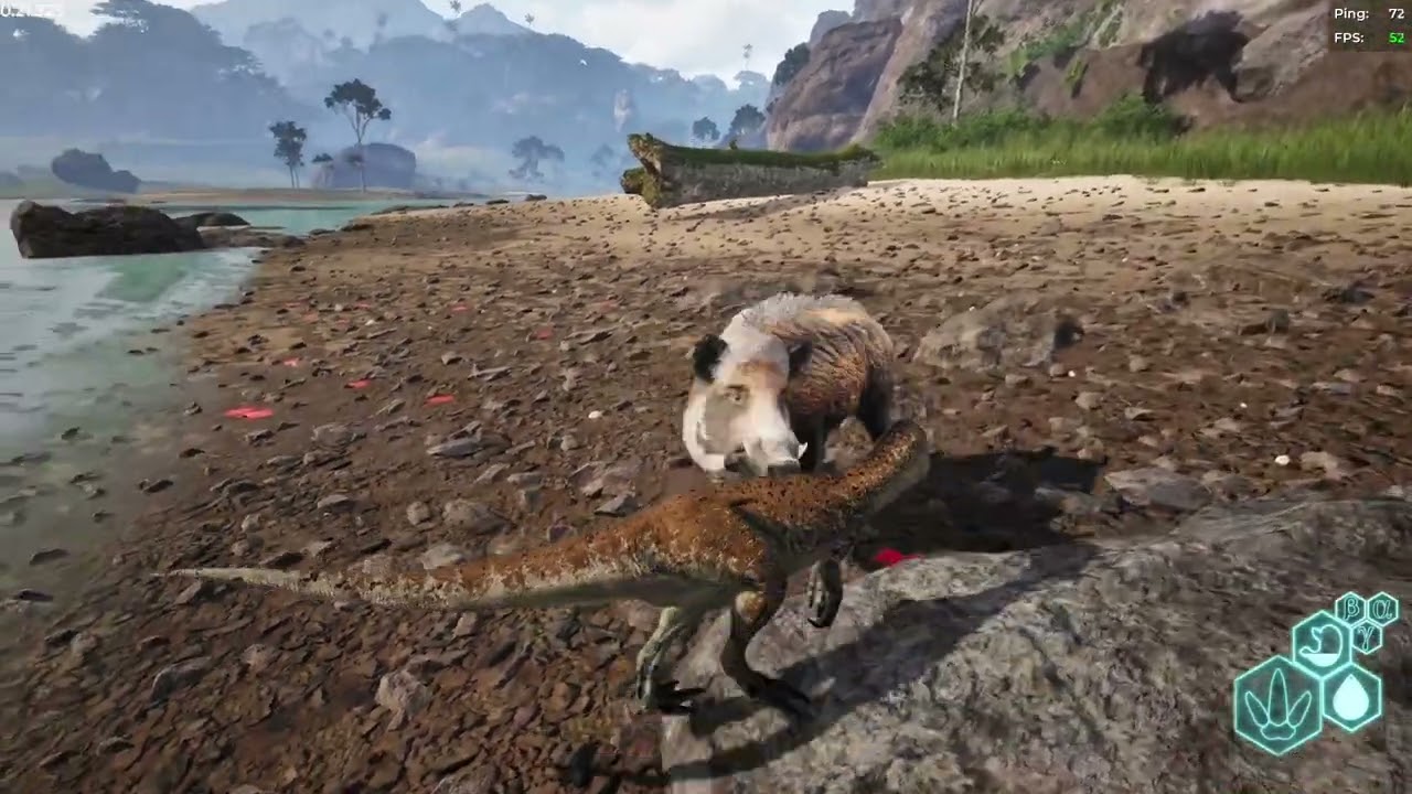 A tuff life of both an Allo and Pteranodon ~ The Isle |Evrima|