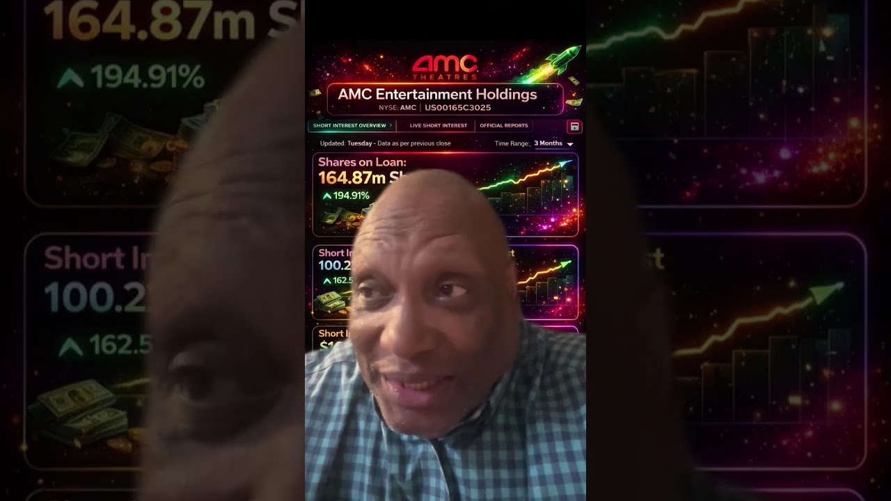 По данным компании Ortex, в распоряжении AMC находится 164 миллиона акций, а представьте, сколько...