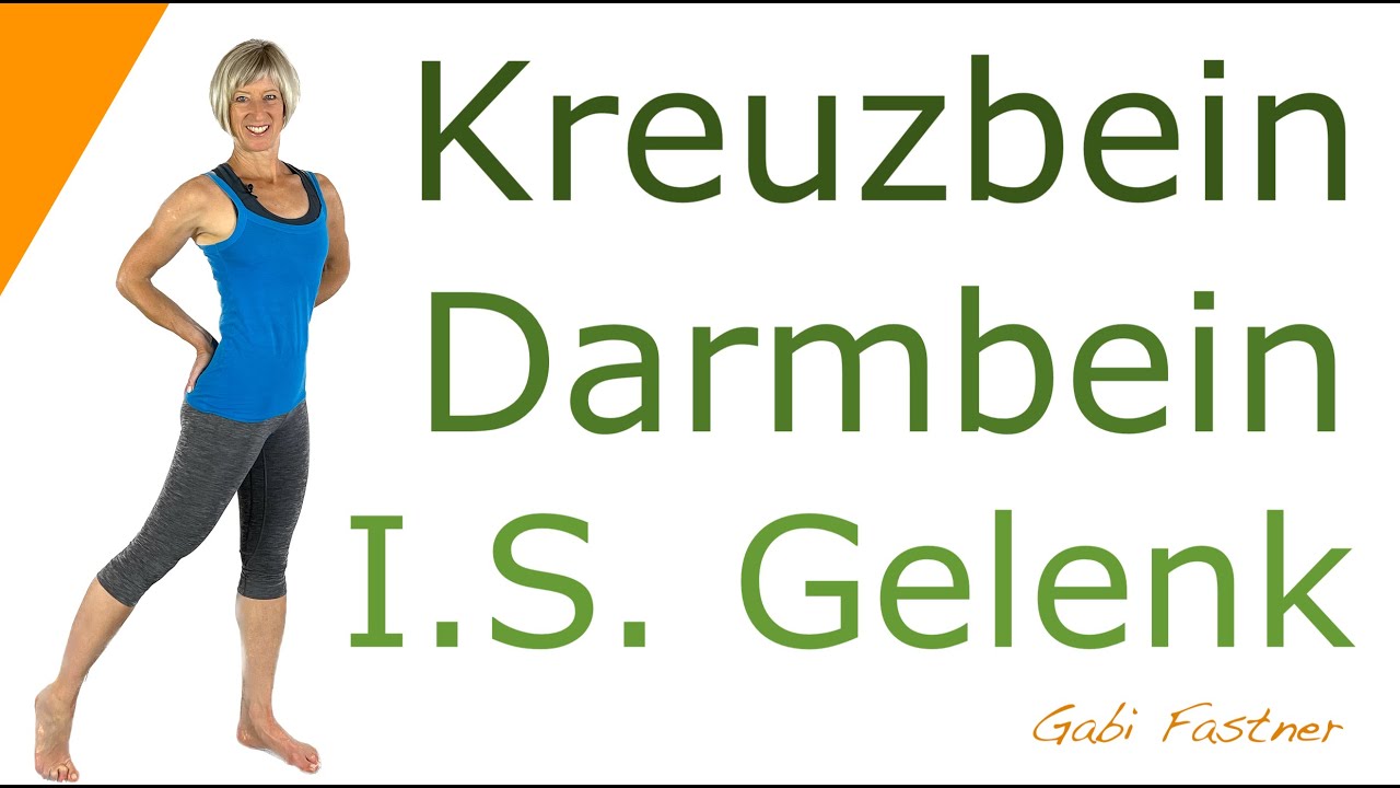 🥕20 min. Kreuzbein, Darmbein und ISG bewegt und stabilisiert. Beschwerden lindern, ohne Geräte.