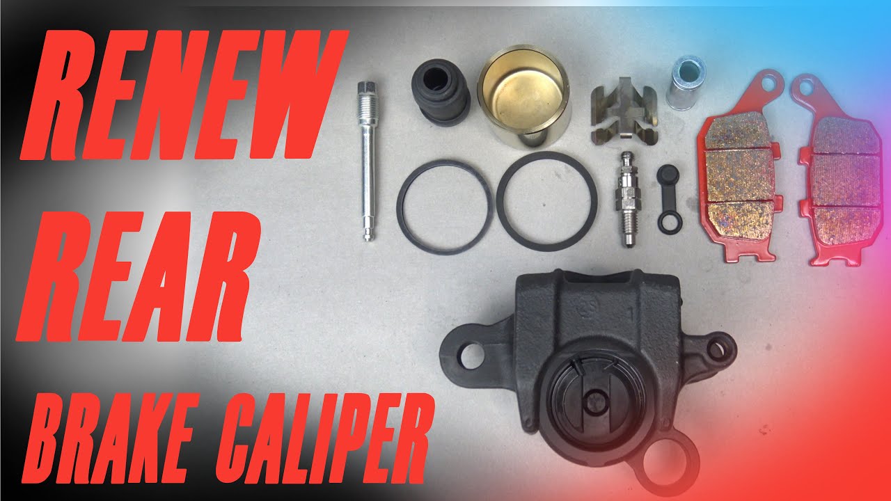 Honda NC700XD Rear Brake Caliper Overhaul