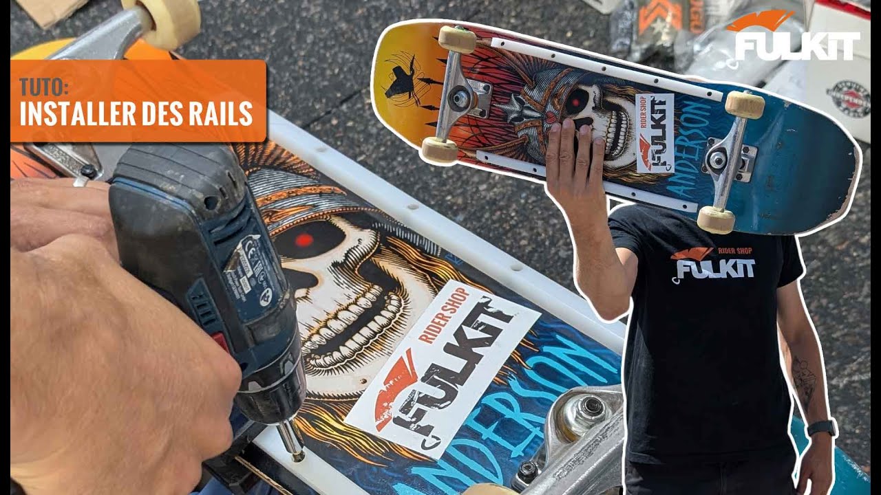 Tuto: Installer des Rails sur un skate