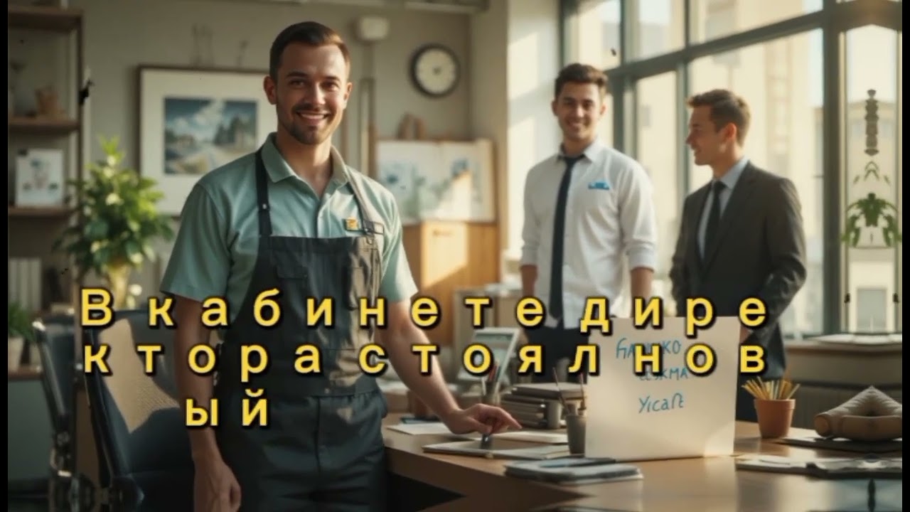 Одинокий отец-уборщик пролил воду на ноутбук директора — но когда она увидела, что было на экране