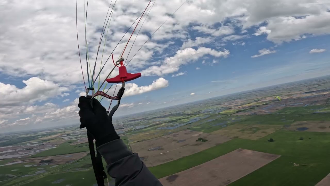 Parapente en Bragado, Buenos Aires, Arg. Nov 2025