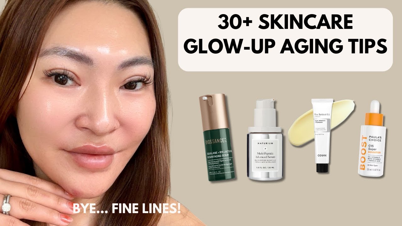 Skincare for 30s+ Anti-aging (Fine Lines, Wrinkles, Dark Spots)