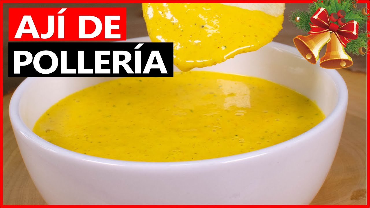 Como preparar AJÍ DE POLLERÍA Peruano | Receta rapida y deliciosa | Sonqu