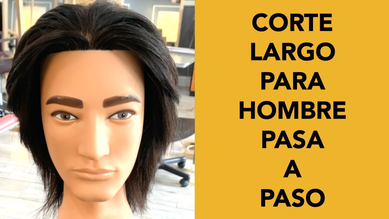 Como Cortar Cabello Largo Para Hombre Tipo Surf
