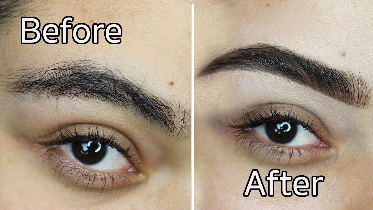 DIY: How I Groom and Fill in Thick Eyebrows all Anastasia Products |Lilybetzabe