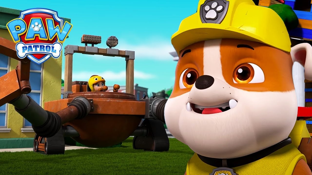 Rubbl räddar staden från Alex stora omvälvning! 🐾🏙️ | PAW Patrol | På Svenska