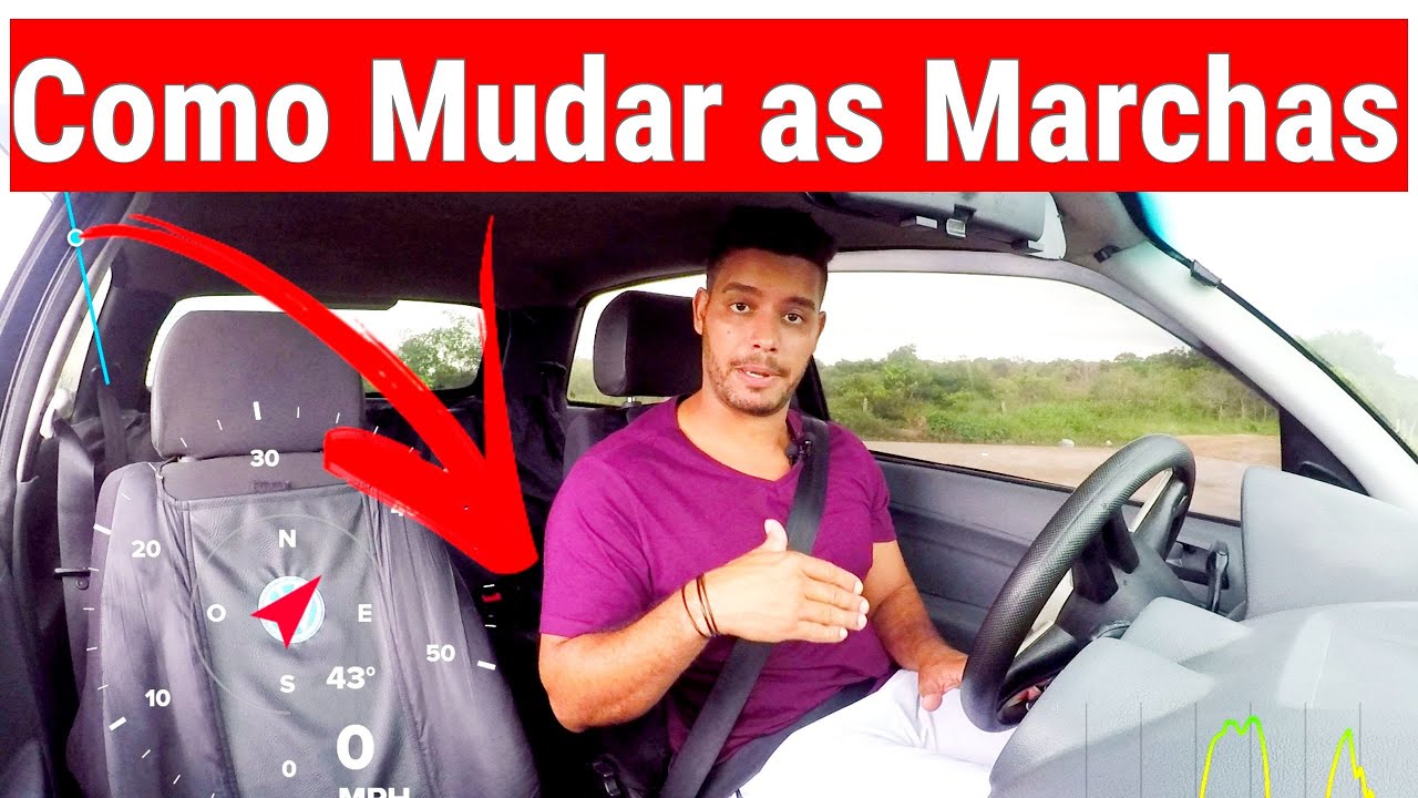 COMO TROCAR AS MARCHAS de 1ª à 5ª e REDUZIR