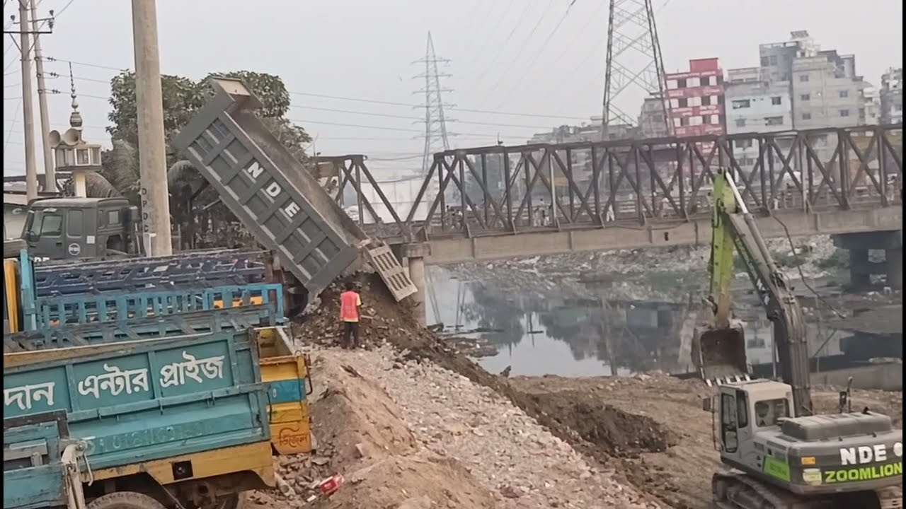 বুড়িগঙ্গা নদীর আদি চ্যানেল ভরাট করে চলছে ঢাকা ইনার সার্কুলার রোড আট লেনের কাজ l Adi Buriganga 2026