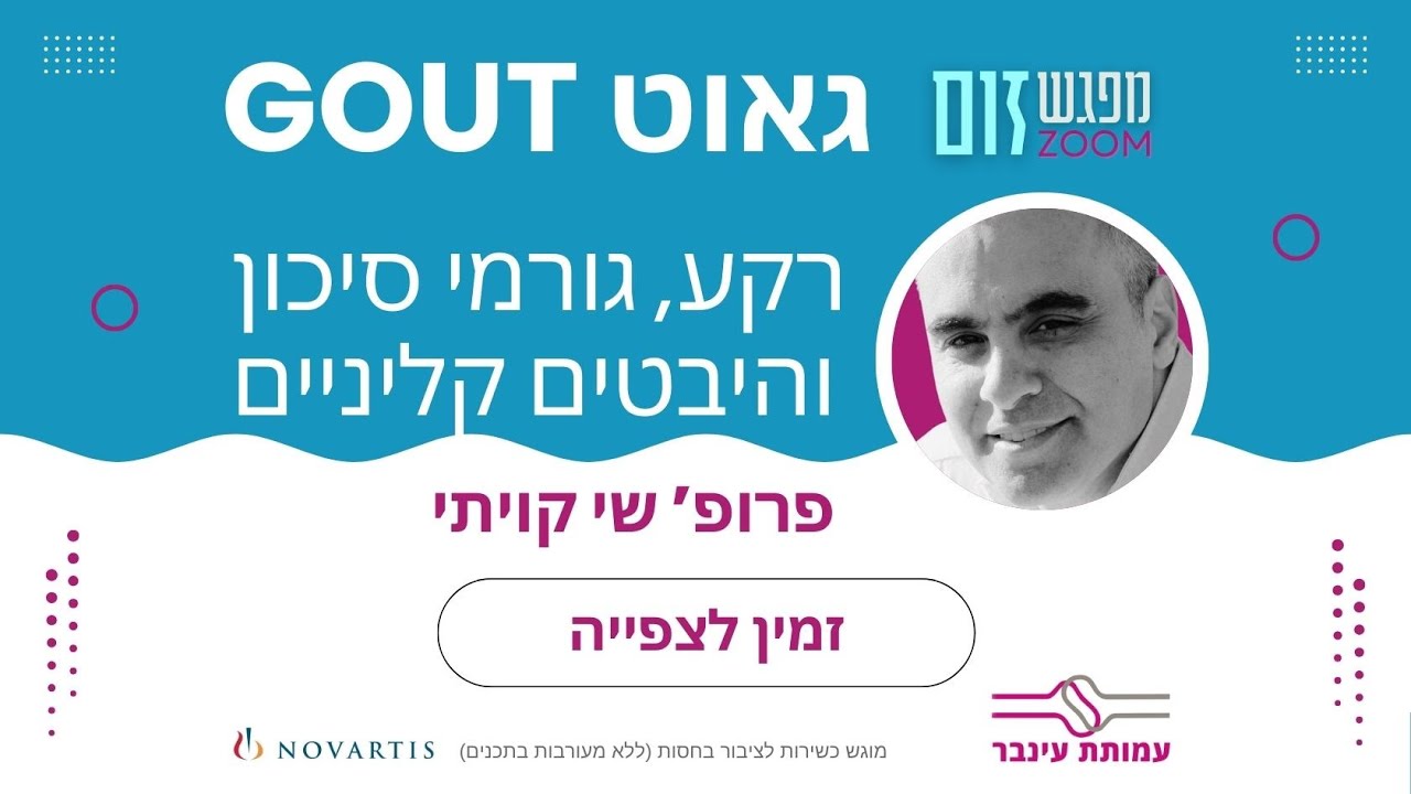 גאוט (שיגדון) – חומצה אורית וגורמי סיכון | פרופ’ שי קויתי